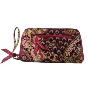 Vera Bradley Multicolor Paisley Wristlet/ Wallet